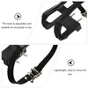 Pédales de vélo 1 Set Spinning Pedal Anti-slip Bicycle Belt Fixed Gear Cycling Toe Clip Strap Accessoires