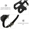 Pédales de vélo 1 ensemble pédale de rotation antidérapante ceinture de vélo équipement fixe cyclisme pince à orteil sangle accessoires 1351688