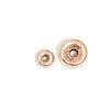 Beadsnice 14k rose gold filled circle Bead Caps risultati di gioielli in metallo fai da te