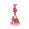 3D Vidro Bong Hookahs Forma de Olho de Sangue 10 polegadas Vidros de água Tubulação de água Creative Hookah Oil Dab