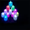 Valentine Day Family Kaarsen Lamp Bruiloft Viering Verjaardag LED Electronic Candle Seven Colors Nieuwe Collectie 0 3RP J2
