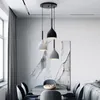 Pendant Lamps Modern LED Lights Nordic Minimalist E27 Solid Wood Hanging Kitchen Restaurant Lighting Fixtures