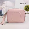 Bolsa de câmera feminina Estilo de cor sólido litchi padrão horizontal zíper quadrado de ombro único Messenger Bag271g