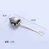 Tea Infuser Stainless Steel Long Grip Spoon Tea Filter Heart Shaped Mesh Tea Strainer for Loose Leaf Herbal Teas2915870