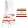 Messiânico JE Israel Tallit oração xaile lenços com talis saco presentes para mulheres senhoras homens 180 * 50cm 7 cores