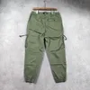 JOGGERS Big Pocket Cargo Pants bekväma streetwear som kör byxor281g