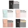 7pcs Eyeshadow Makeup Brush Set Eyebrow Horse Hair Wood Handle Cosmetic Beauty Tools Best quality