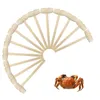 Mini marteau en bois fruits de mer homard crabe cuir artisanat bijoux chocolat coquillages bois maillets marteaux outils de cuisson enfants jouets JY0339