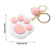 Kawaii Fidget Toys Mini Cat PawゲームキーホルダーLEDの子供大人のための電子メモリーゲームSimple Dimple Juguetes Mochi＃11