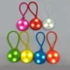 PARTY FAVOR Silikon LED Night Warning Light Safety Bag Lights String Cord Hängande nödbelysning för vandring Jakt Camping Signalering