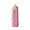 Pó natural pó de cristal de cristal artes ornamentos chakra mineral cura wands reiki hexagonal prism quartz point7018611