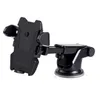 One Touch Car Mount Long Neck Universal Windshield Dashboard Mobile Phone Holder Strong Suction for Samsung S8 Plus iPhone 7 plus8789785