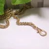 Lantern Chain Shoulder Bag Strap Replacement 40-120cm Women Handbag Crossbody Purse Chain Gold Silver Accessories For Bags263Z