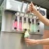 Kapı Etl CE Mutfak Dondurulmuş Yoğurt Masa 5 Tomlar Yumuşak Dondurma Makinesi