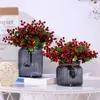 Decorative Flowers & Wreaths 1PCS Artificial Flower Berry Latex Real Fruit Wedding Decoration Christmas For Home Living Room