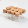 4ml 5ml 6ml 18ml 22ml 30ml 미니 병 유리 테스트 튜브 항아리 스토리지 모래 액체 음식 선물 DIY 100pcsjars