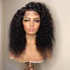 Wholale Water Wave Raw Remy gluels Lace Front Natural Color Pre Plucked 360 Curly Lace Closure Frontal Human Hair Wigs