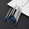 High Quality (10 pieces/lot ) 0.7mm black / biue refill for Roller ball pen stationery write smooth peaccessories Supplies