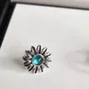 Top Luxus Design Ohrringe für Frau Retro Einfache versilbert Liebhaber Ohrring Hochwertige Trend Paar Schmuck Versorgung