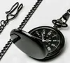 Mode 37cm FOB Ketting Smooth Steel Quartz Pocket Horloge Vintage Snelle Leveringshorloges