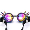 Sonnenbrille FLORATA Kaleidoskop Bunte Brille Rave Festival Party EDM Gebeugte Linse Steampunk Brille