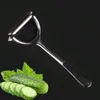 Éplucheurs de fruits et légumes, outils de cuisine, en alliage de Zinc plaqué nickel blanc, éplucheur de pommes de terre, poignée ergonomique antidérapante, lame tranchante, zesteurs de carottes durables JY0383