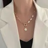 kvinnor imitation pearl necklace