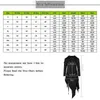 Männer Trenchmäntel 2021 Mittelalterliche Cosplay Gothic Halloween Kostüme für Männer Kleid Hexe Mittelalter Renaissance Schwarze Mantelkleidung Mit Kapuze