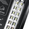 Générateur De Stockage De Panneau Solaire 3W 6V LED Lumière Système De Chargeur USB Lampe De Secours - Prise UE
