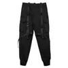 11 BYBB'S DARK Tactical Multi Pockets Ribbon Cargo Pant Mann Harajuku Hip Hop Funktion Hosen Streetwear Jogger Männer Hosen 210715