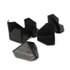 6cm * 6cm Zwarte Plastic Driehoek Corner Protector Cap voor Express Carton Box Corner Guards