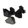 6cm* 6cm Black Plastic Triangle Corner Protector Cap For Express Carton Box Corner Guards