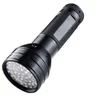 مصابيح الأشعة فوق البنفسجية LED ULTRAVIOLET مصباح يدوي مصباح 51LELLES 395NM مشاعل ULTRA TORCH TORCH Blacklight كاشف للبول الكلب وبقع الفلورسنت علة الفراش