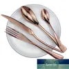 Svart guld dinnerware set 304 rostfritt stål bestick set sharp biff knivar gaffel skedar middag köksplattor silverare1 fabrikspris expert design kvalitet