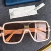 Lunettes de soleil pour hommes et femmes style rétro classique grande monture lunettes pour femmes lentille 0900S avec lettre design anti-ultraviolet boîte de transport de qualité supérieure