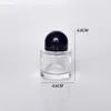 thick bottom empty clear round shape fragrance perfume bottles 30 ml perfum glass spray bottle packaging