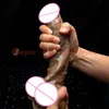 Dildos, büyük penis şişman horoz üzerinde gerçekçi yapay penis kemeri erkekler için lezbiyen anal fiş prostat vajina masaj seks oyuncak 11097696664