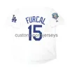 NUEVO Rafael Furcal 2008 Home 50th Anniv Jersey XS-5XL 6XL camisetas de béisbol cosidas Retro