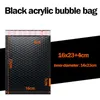 Gift Wrap 25Pcs Black Poly Bubble Mailer Mailers Padded Envelopes For Packaging Lined Self Seal Bag DropGift
