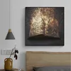 Poster do livro vintage Arte de parede Pintura de lona abstrata imagem HD impressão para sala de estar decoração de casa cuadros sem moldura