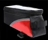 3 colori Ciclismo Bicicletta Telaio anteriore Pannier Tube Bag Impermeabile Custodia per telefono cellulare Mountain Bike Mtb Borse 935 Z2