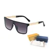 Wysokiej jakości okulary przeciwsłoneczne Womans 8286 luksusowa moda męskie okulary przeciwsłoneczne ochrona UV mężczyźni projektant okularów gradientowe metalowe zawiasy oko kobiety nglasses z oryginalnymi pudełkami