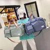 Duffel Taschen 2021 Damen Reisetasche Handgepäck Duffle Wasserdicht Sport Fitness Yoga Große Kapazität Licht Wochenende Fitnessstudio Ladies283I