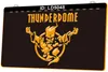 LD5048 Thunderdome Music Festival Gravure 3D Signe lumineux LED Vente en gros au détail