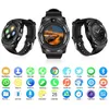 V8 Akıllı İzle Bluetooth Saatler Android 0.3 M Kamera MTK6261D PK DZ09 GT08 Smartwatch Perakende Paketi ile 8 Renkler