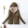 Jaquetas femininas Mulheres Parkas de inverno Moda sólida de algodão acolchoado casaco casaco casual casual roupas quentes sobretudo streetwear feminino soprador