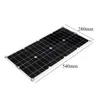 Kit de painel solar de Leory 40W 18V completo banco de potência flexível monocristalina USB para o carro do barco RV do carro