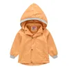 10 styles de Noël enfants couleur unie Tench manteaux veste à capuche bébé garçons filles mignon mode fermeture éclair sport vestes enfants des4105224