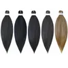 2021 Soild Ombre 2色編組ヘアジャンボ編組ヘア26インチ5パック熱い販売織り合成簡単編組髪