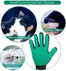 Peigne de toilettage pour chien et chat, gant de nettoyage, démêlage, main gauche et droite, brosse d'épilation, promotion